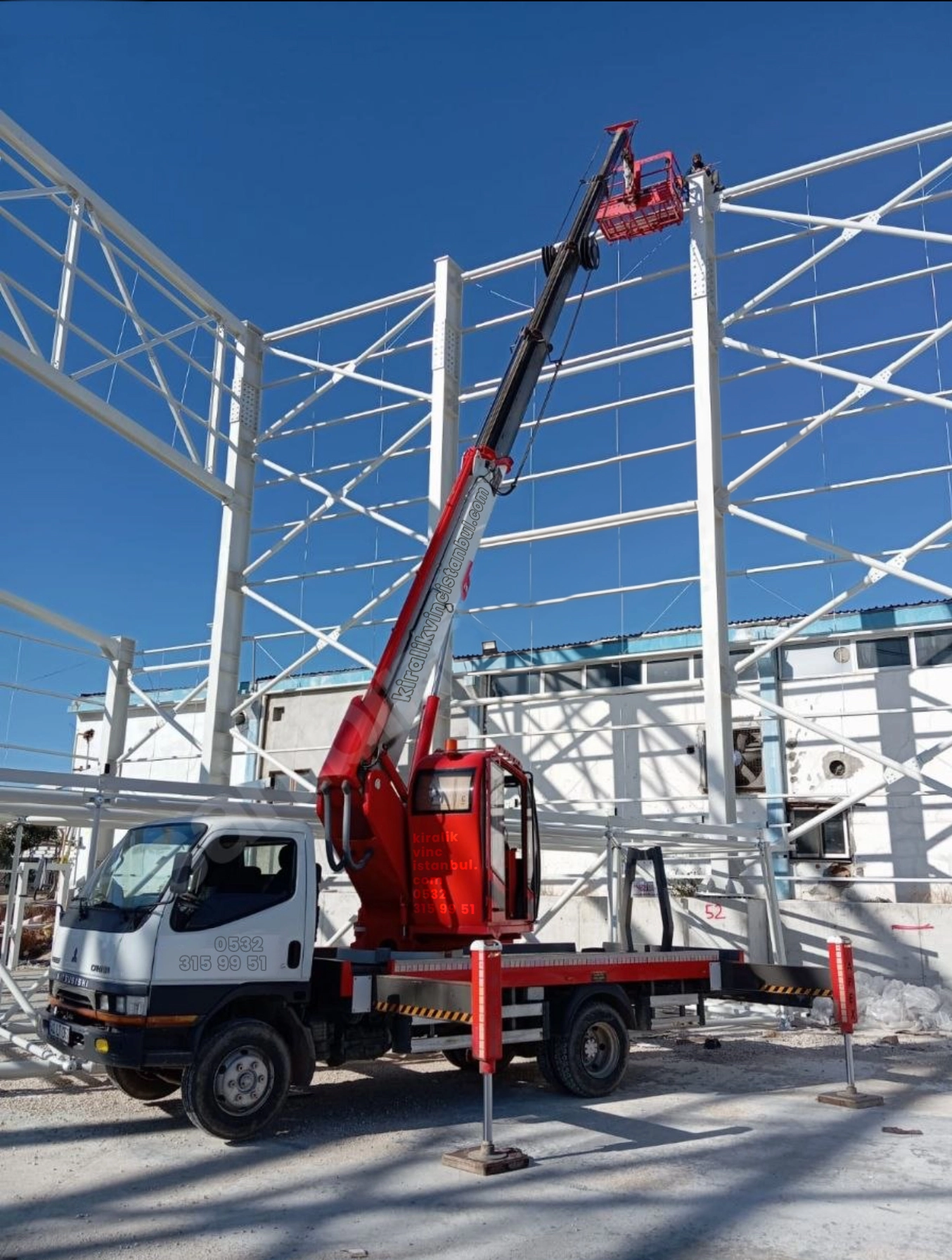 20 Metre Kiralık Sepetli Platform