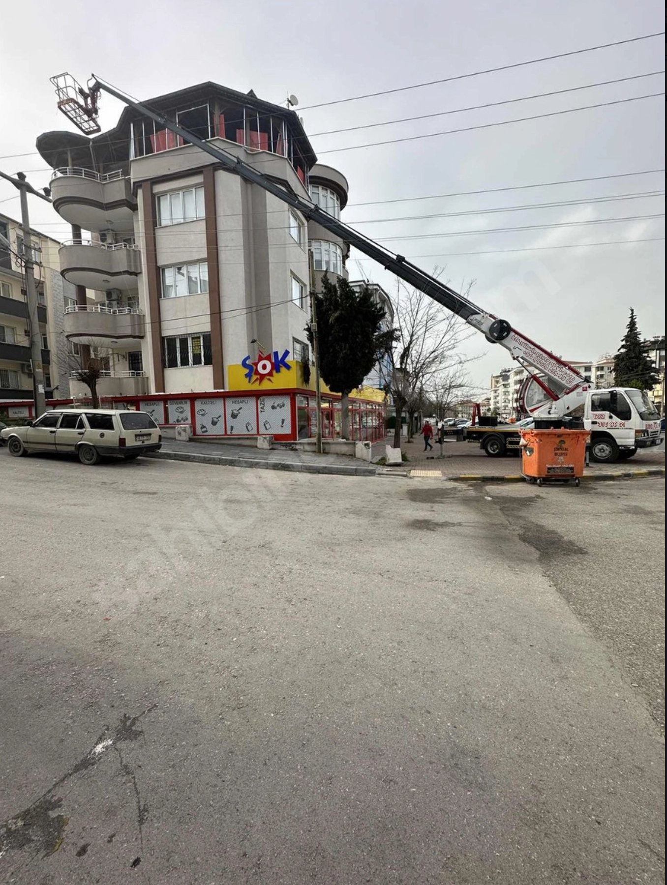 40 Metre Kiralık Sepetli Platform