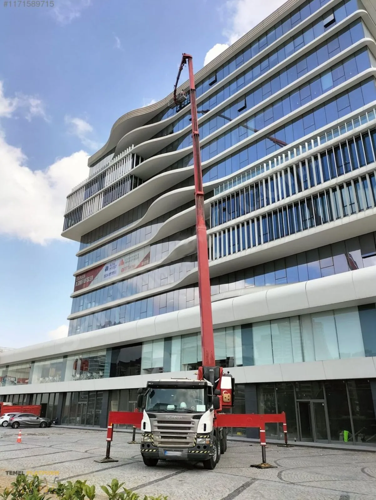 70 Metre Kiralık Sepetli Platform